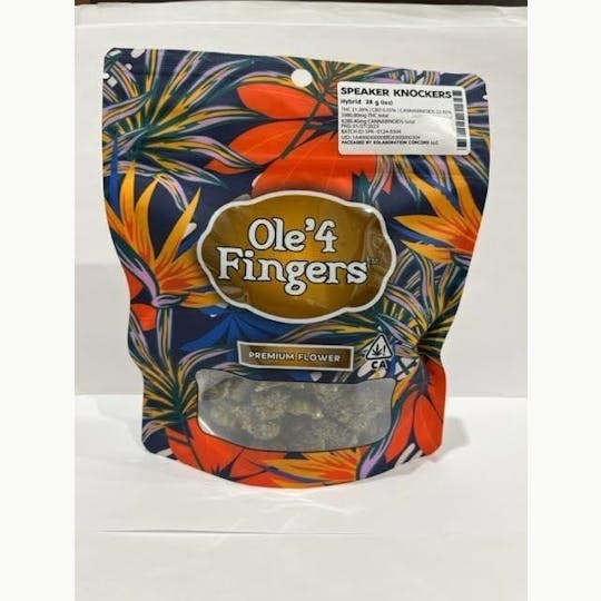 Ole'4 Fingers - Speaker Knockers 28g Bag - Ole' 4 Fingers - 1