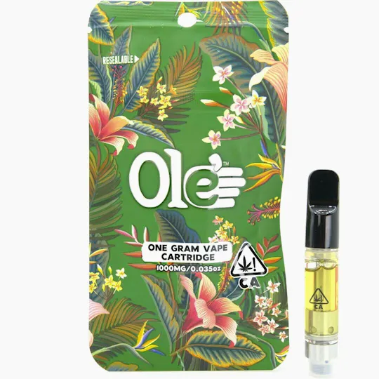 Ole'4 Fingers - Strawberry Cough 1g Distillate Cart - Ole' 4 Fingers - 1