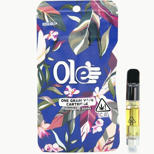 Ole'4 Fingers - Super Lemon Haze 1g Distillate Cart - Ole' 4 Fingers - 1