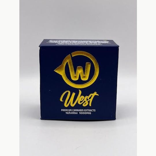 West Extracts - Blueberry Fritter 1g Live Resin Sauce Diamonds - West Extracts - 1
