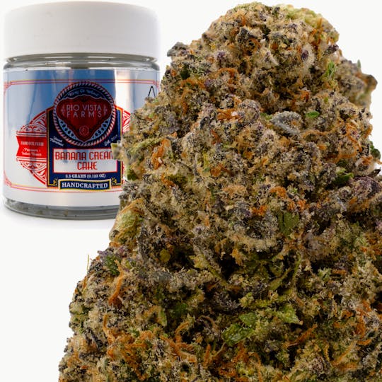 Rio Vista Farms - Brand - Banana Cream Cake 3.5g Jar - Rio Vista Farms - 1