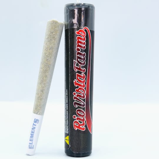 Rio Vista Farms - Brand - Biscotti Crasher 1g Bubble Hash & THCa Infused Pre-Roll - Rio Vista Farms - 1