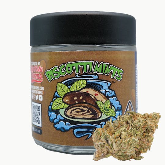 Rio Vista Farms - Brand - Biscotti Mints 3.5g Jar - Rio Vista Farms - 1