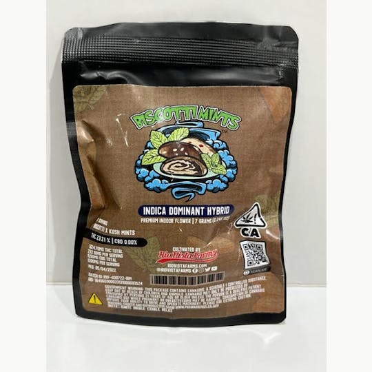 Rio Vista Farms - Brand - Biscotti Mints Smalls 7g Bag - Rio Vista Farms - 1