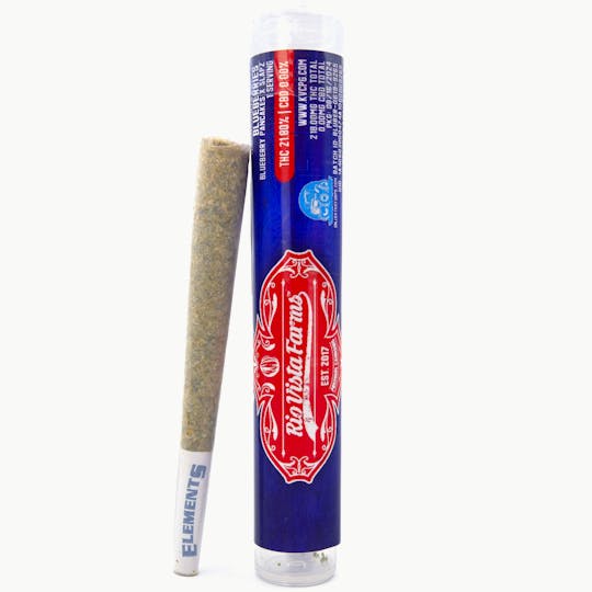 Rio Vista Farms - Brand - Blueberries 1g Pre-Roll - Rio Vista Farms - 1