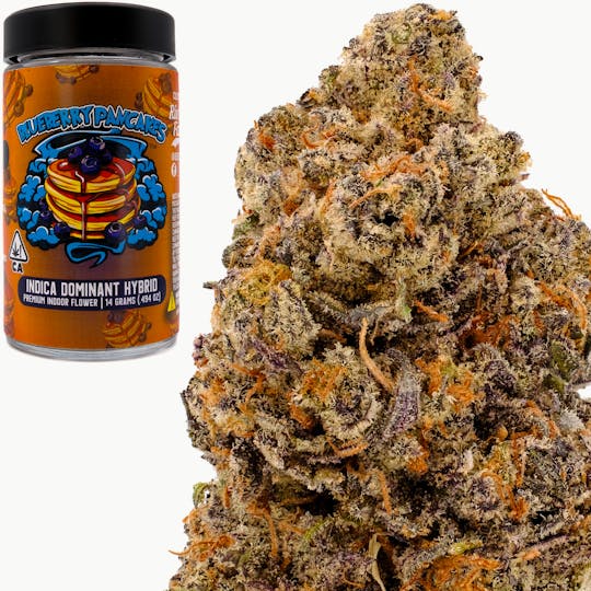 Rio Vista Farms - Brand - Blueberry Pancakes 14g Jar - Rio VIsta Farms - 1