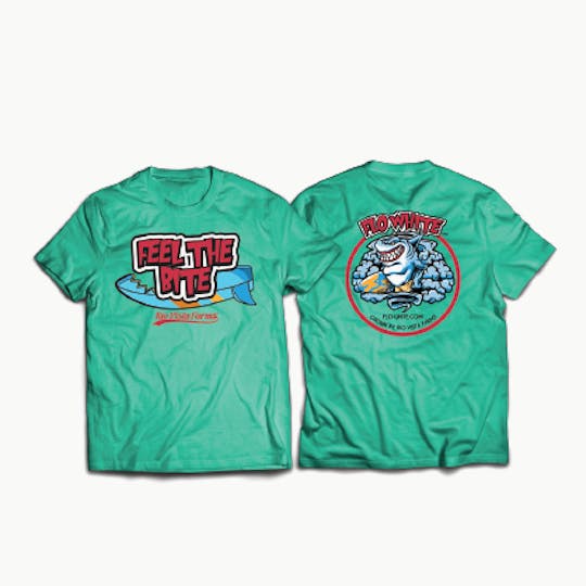 Rio Vista Farms - Brand - Flo-White T-Shirt 2X - 1