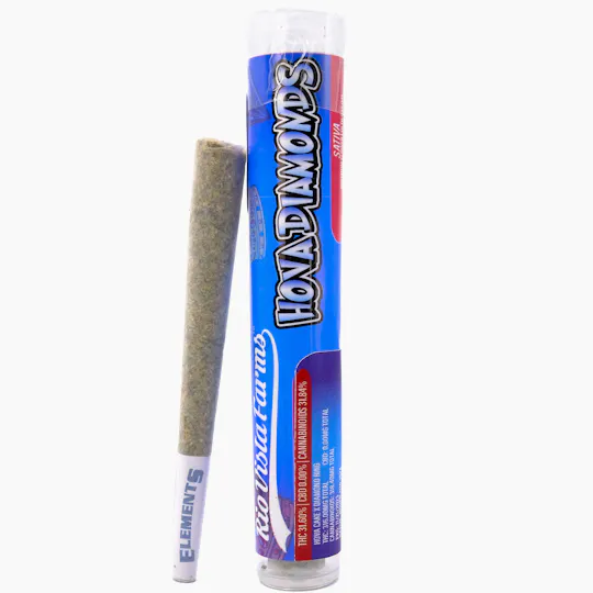 Rio Vista Farms - Brand - Hova Diamonds 1g Pre-Roll - Rio Vista Farms - 1