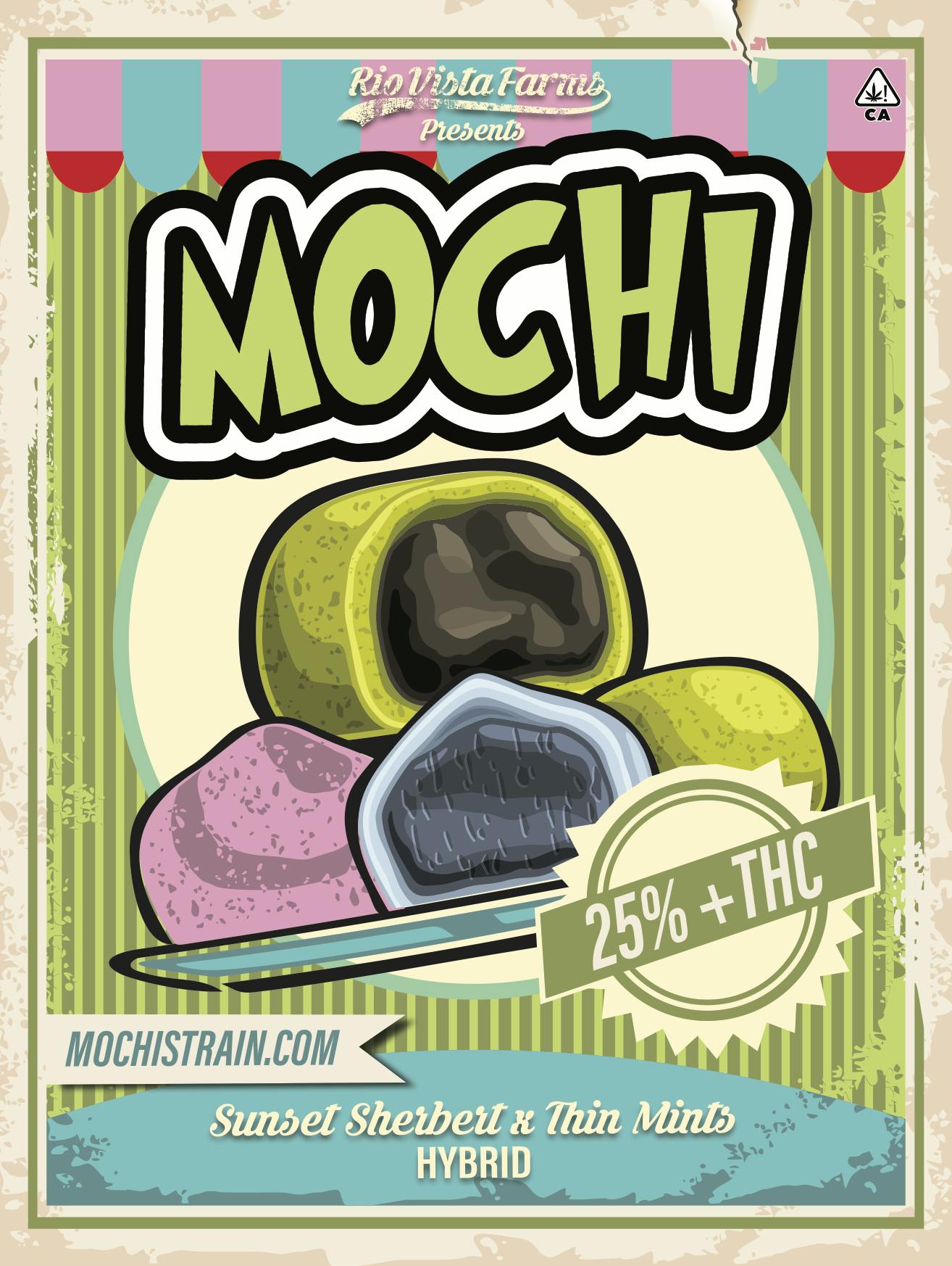 Rio Vista Farms - Brand - Poster- Mochi - 1