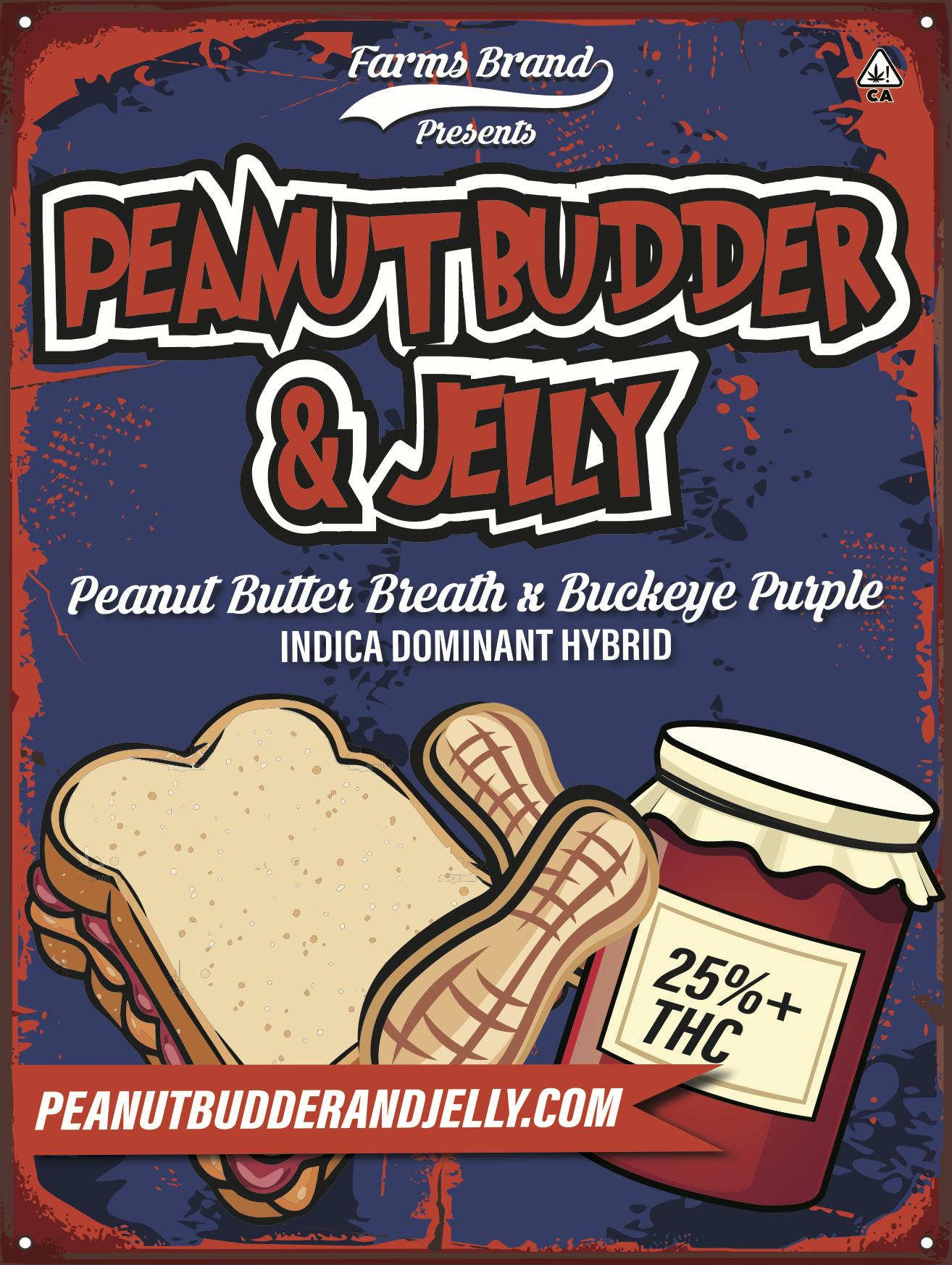 Rio Vista Farms - Brand - Poster- Peanut Budder and Jelly - 1