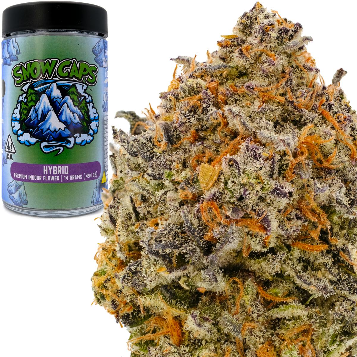 Rio Vista Farms - Brand - Snow Caps 14g Jar - Rio Vista Farms - 1