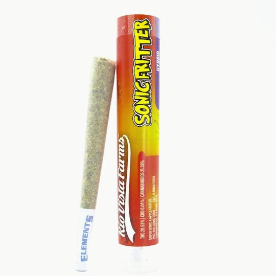 Rio Vista Farms - Brand - Sonic Fritter 1g Pre-Roll - Rio Vista Farms - 1