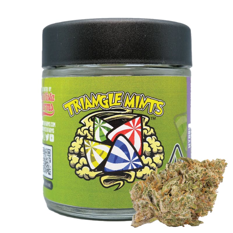 Rio Vista Farms - Brand - Triangle Mints 3.5g Jar - Rio Vista Farms - 1