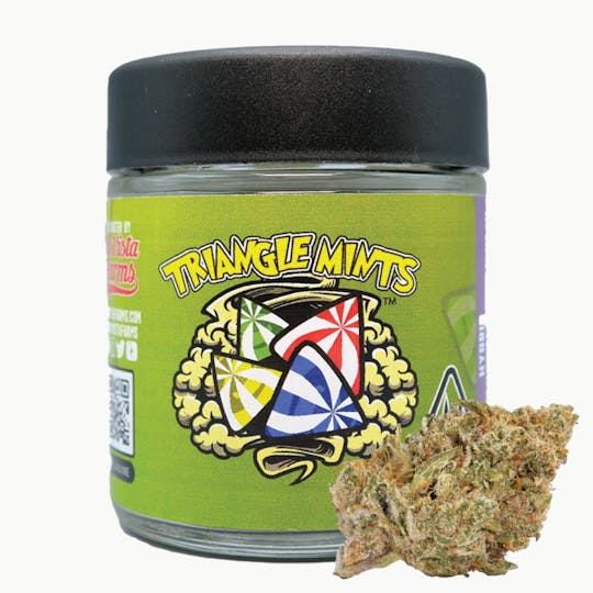 Rio Vista Farms - Brand - Triangle Mints 3.5g Jar - Rio Vista Farms - 1