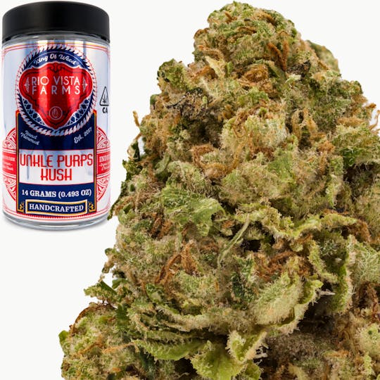 Rio Vista Farms - Brand - Unkle Purps Kush 14g Jar - Rio Vista Farms - 1