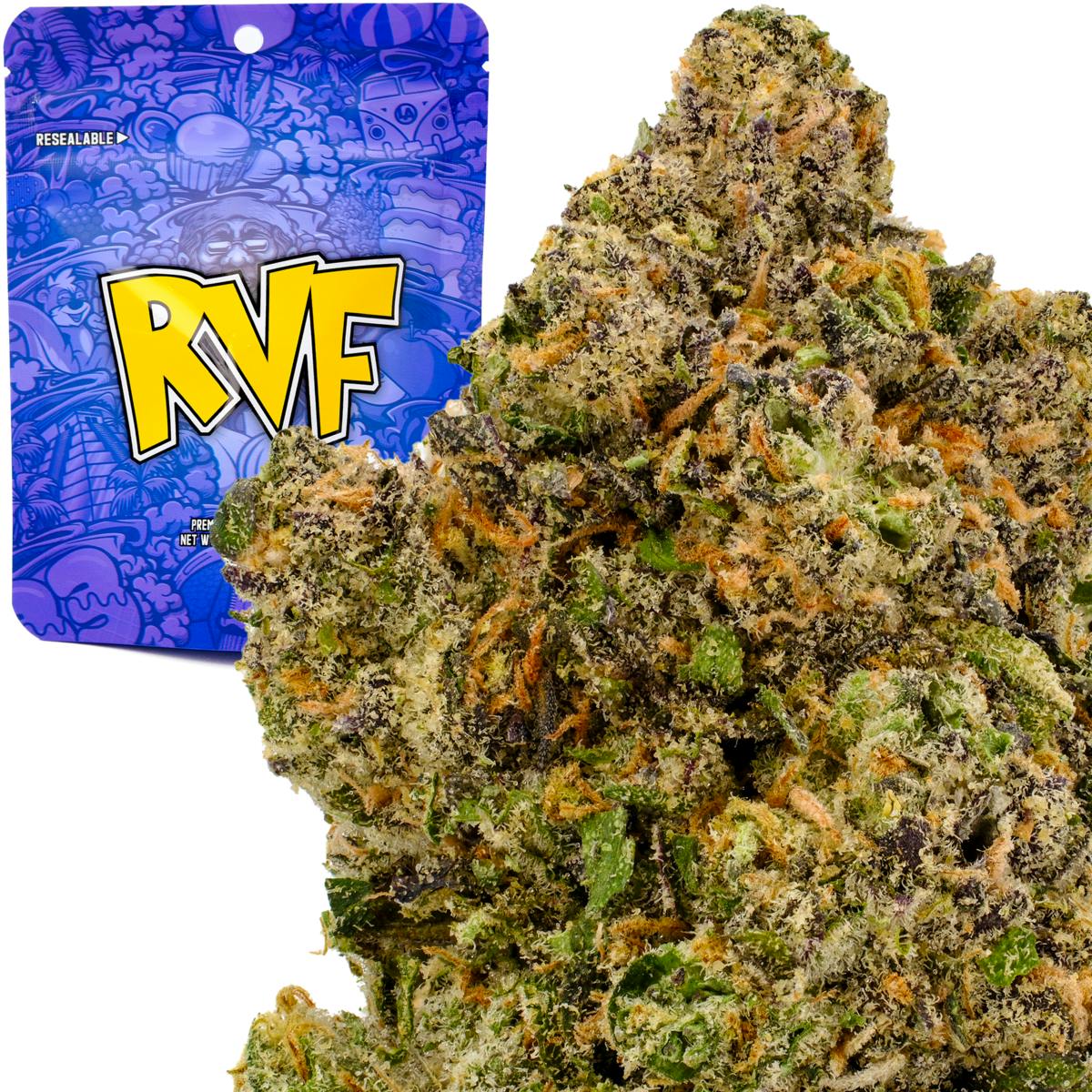 Rio Vista Farms - Brand - Unkle Purps Kush 3.5g Bag - Rio Vista Farms - 1