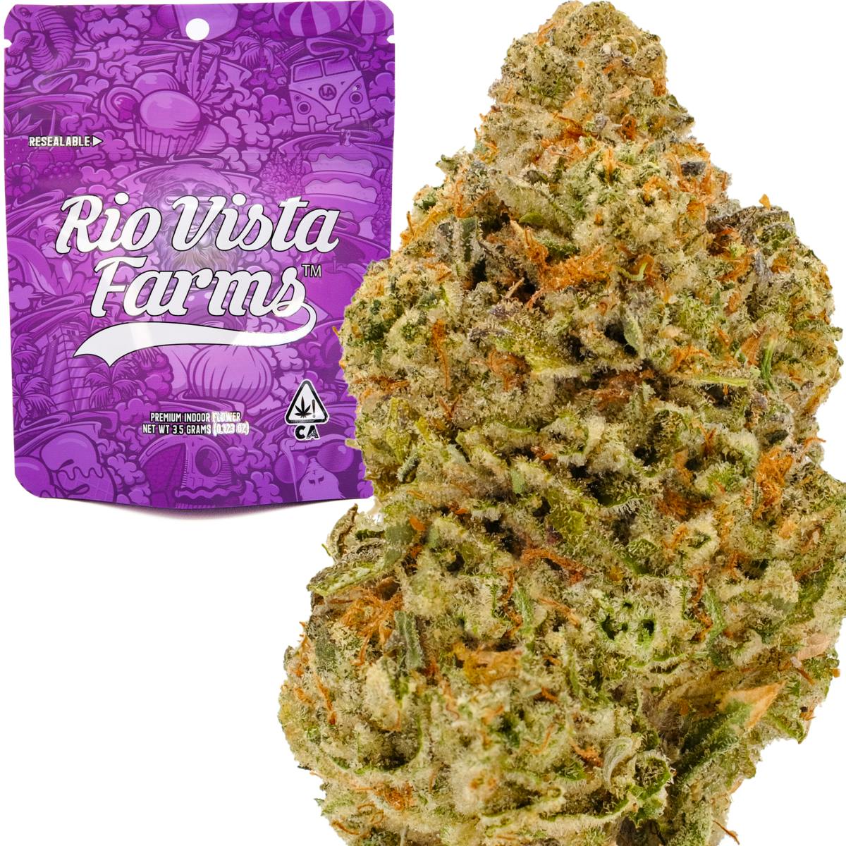 Rio Vista Farms - Brand - Wabi Sabi 3.5g Bag - Rio Vista Farms - 1