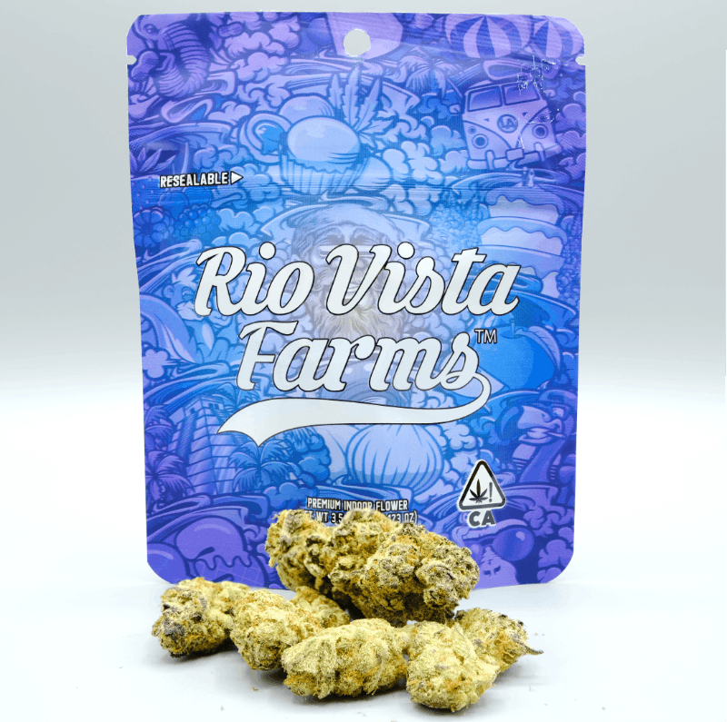 Rio Vista Farms - Brand - White Tahoe Cookies 3.5g Bag - Rio Vista Farms - 1