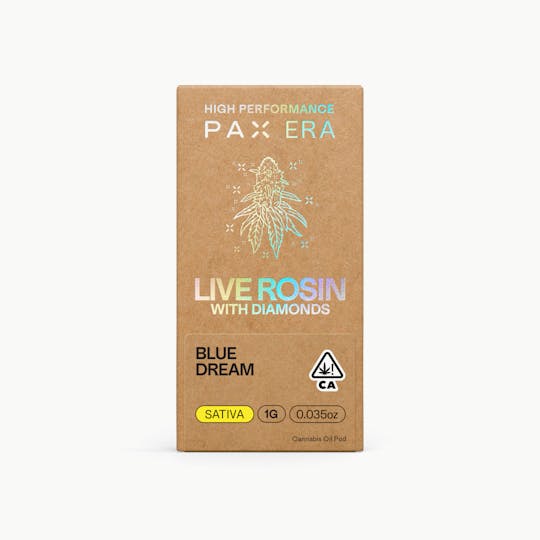 PAX - Live Rosin with Diamonds - Blue Dream 1g - 1