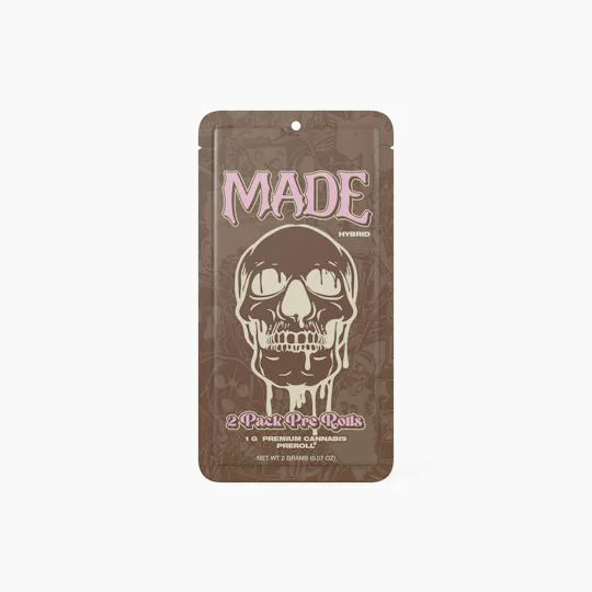 MADE - MADE | Kush Mountains | Joints | 1g each | 2pk - 1