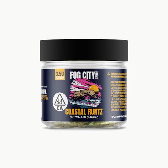 Fog City Farms - Coastal Runtz 3.5g Premium Indoor - 1