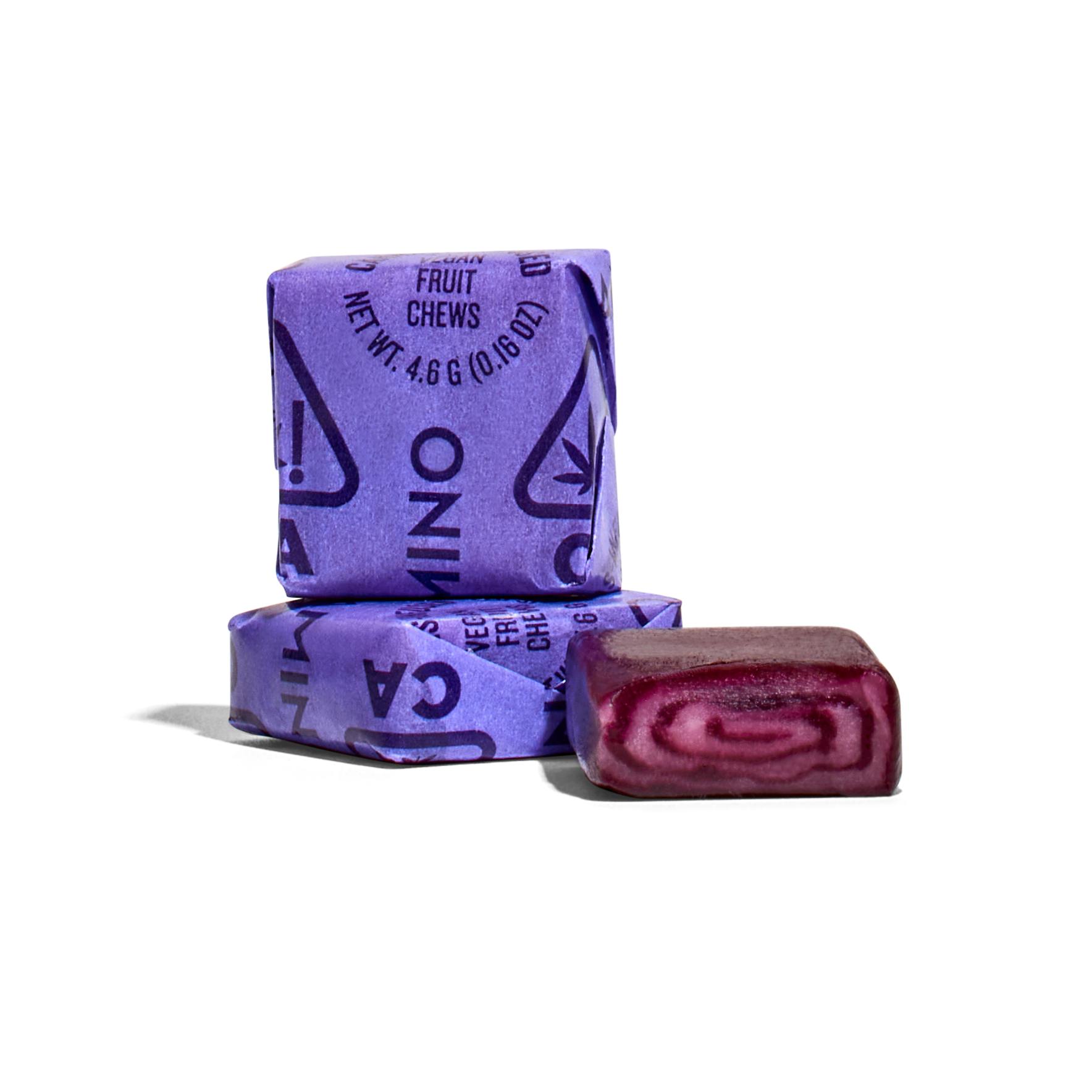 Kiva Confections - Camino Chews 'Sleep' Boysenberry [1pk] (10mg THC/5mg CBN) - 1