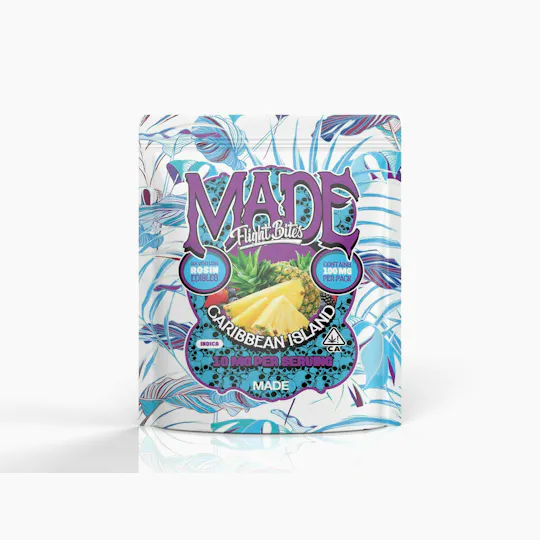 MADE - MADE | Flight Bites | Caribbean Island Gummies | 100mg | 10ct | 10mg/ea - 1