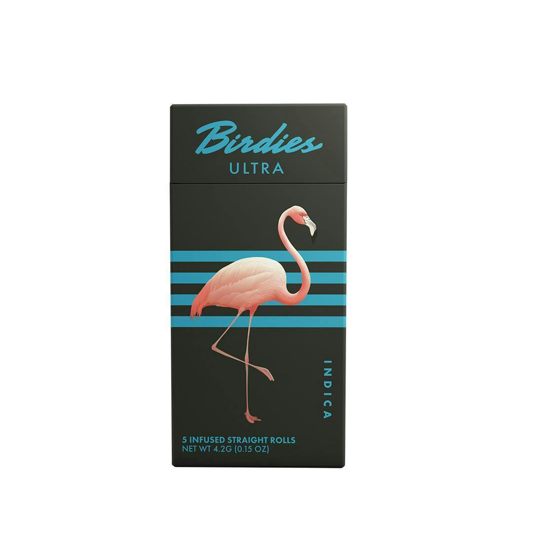 Birdies - Birdies | Ultra Indica | Infused Joint | 0.85g each | 5pk - 1