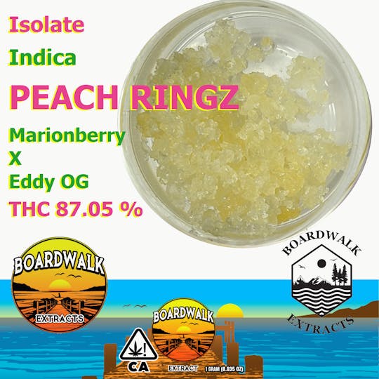 Boardwalk Extracts - Isolate | Peach Rings - 1