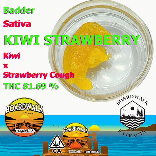 Boardwalk Extracts - Badder | Kiwi Strawberry - 1