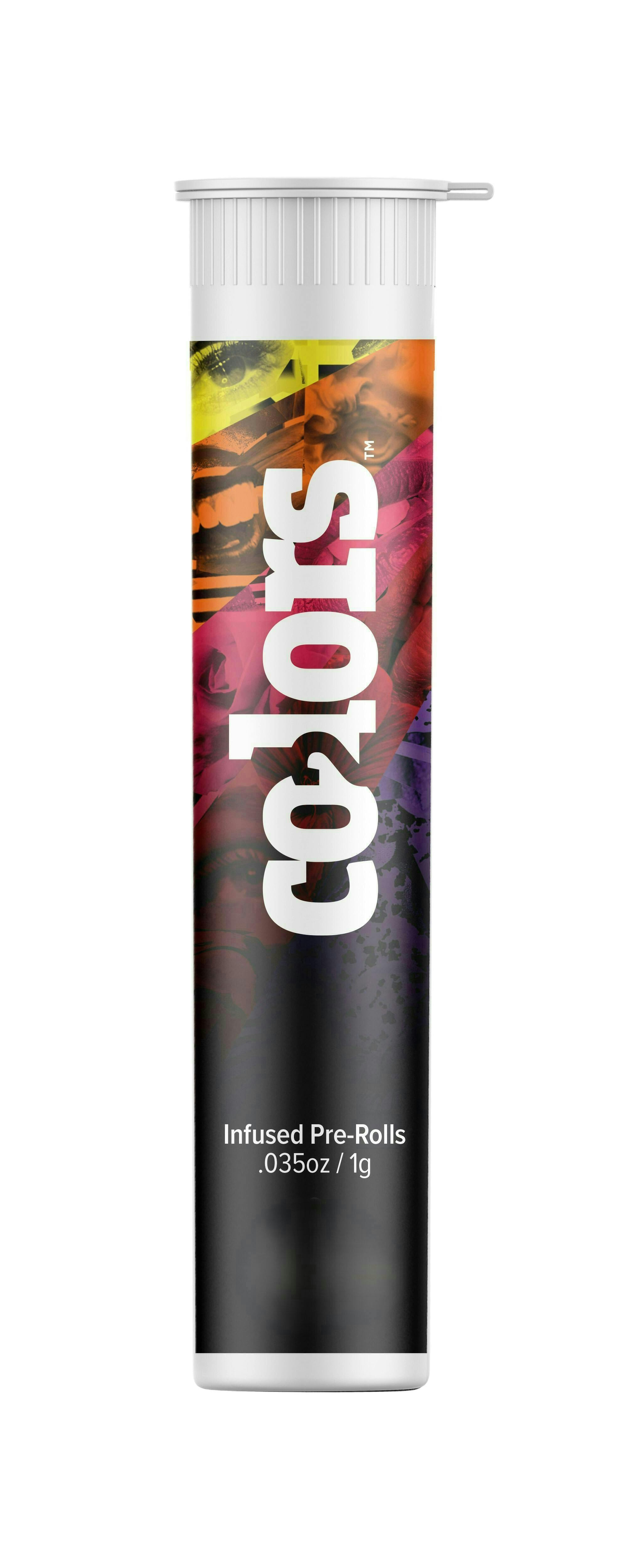 Co2lors - Hippie Crasher x Blueberry | Infused Joints | 1g each | 2pk - 1