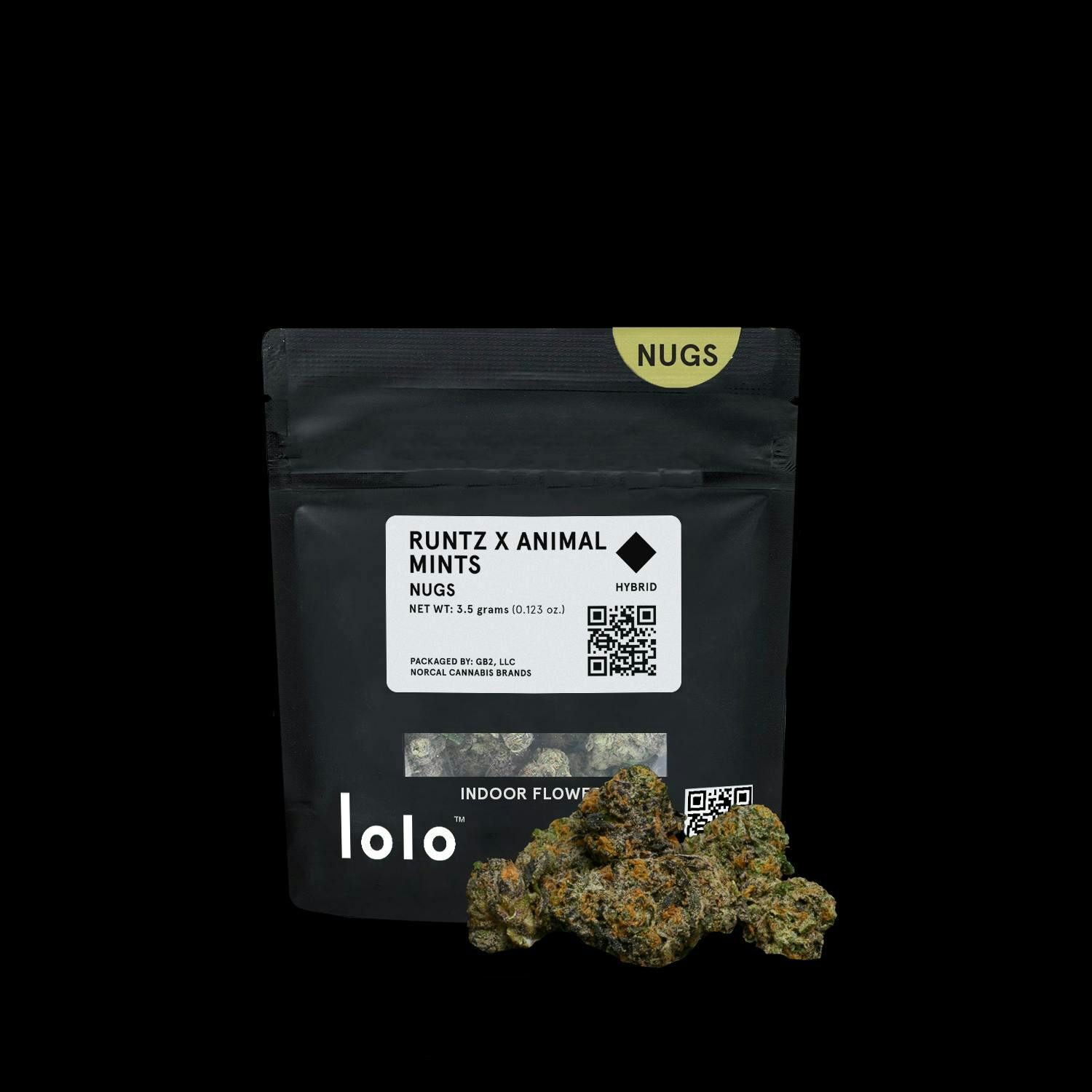 lolo - lolo | Runtz + Animal Mints | Indoor Nugs | 3.5g - 1