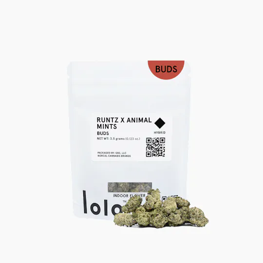 lolo - lolo | Runtz + Animal Mints | Indoor Buds | 3.5g - 1