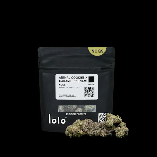 lolo - lolo | Animal Cookies + Caramel Tsunami | Indoor Nugs | 3.5g - 1