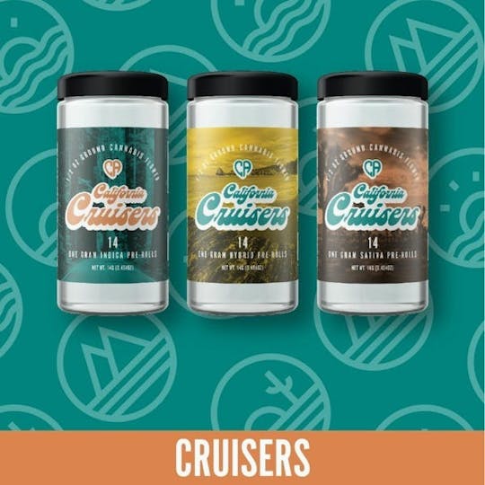 California Love - Cruisers - Blue Lemon Cherry - 14pk - Pre Roll - 1