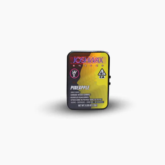 JOSHWAX - Pineapple Pop Gummies 10pk | 100mg - 1