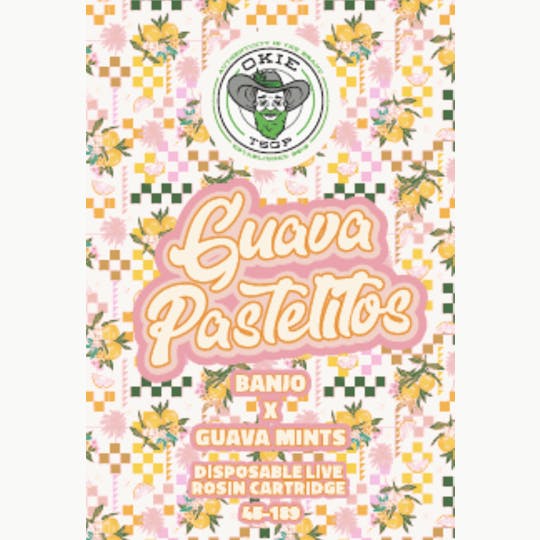 Okie TSGP - Guava Pastelitos - 45µ-189µ - 0.5g Disposable Live Rosin Cart - 1