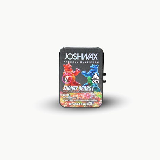 JOSHWAX - Zummy Bears 1 Pre Roll Pack | .7g x 5 - 1