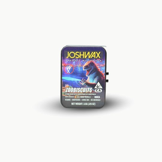 JOSHWAX - Zoobiscuits Pre Roll Pack | .7g x 5 - 1