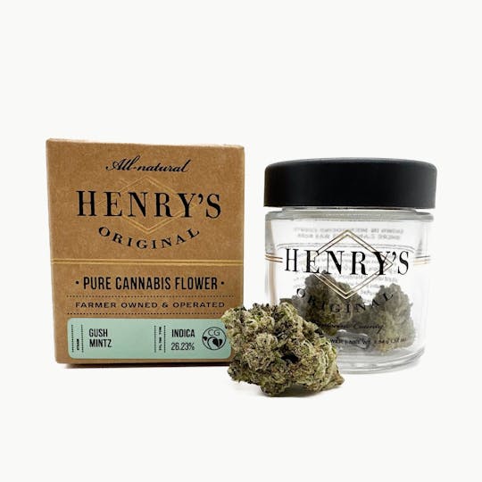 Henry's Original - 3.5g Craft Jar- Gush Mintz - 1