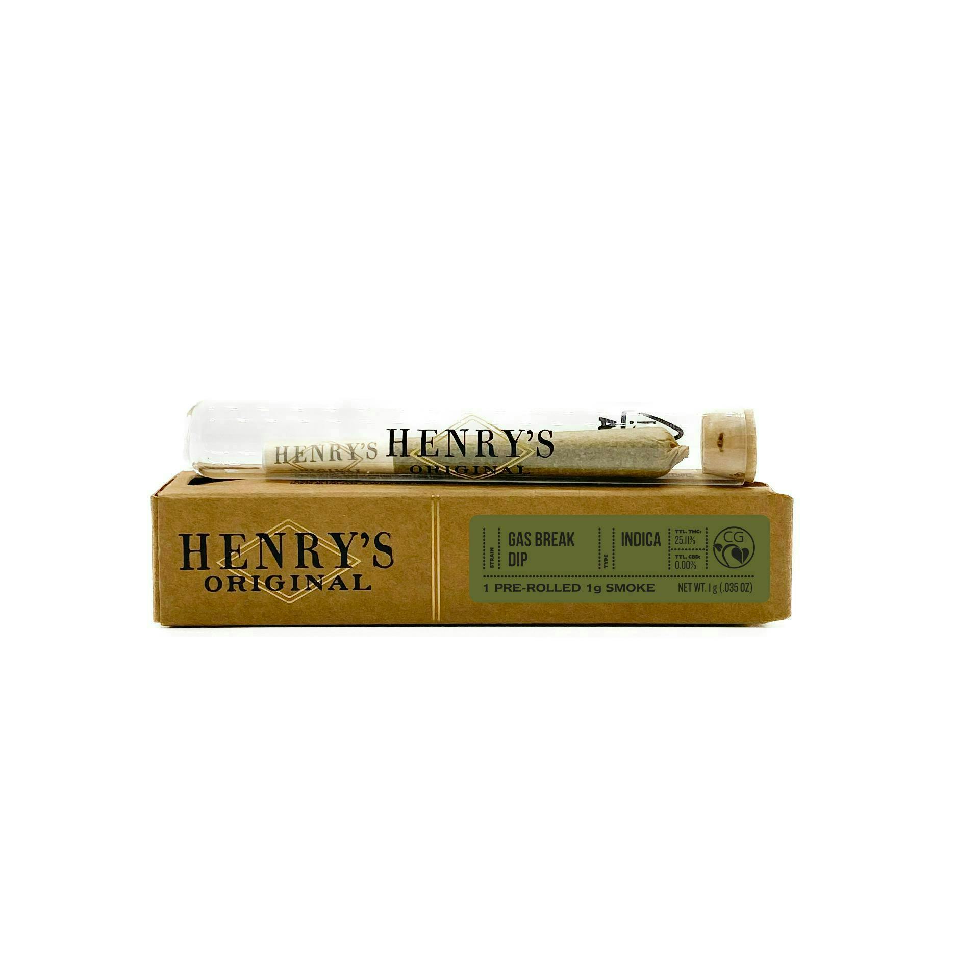 Henry's Original - Henry's Original | Gas Break Dip | Joint | 1g - 1