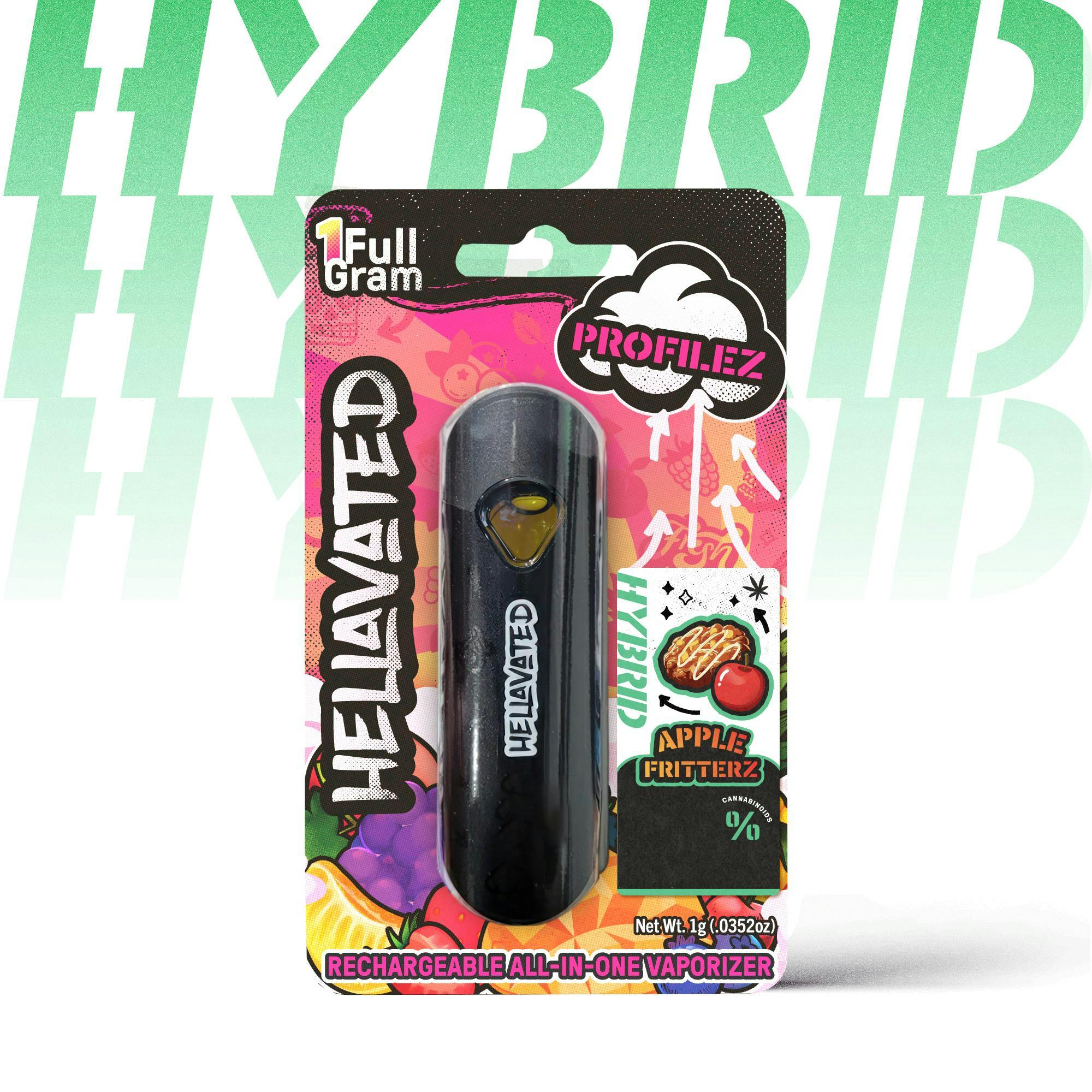 Hellavated - Apple Fritterz Baked Goodiez All In One 1g - 1