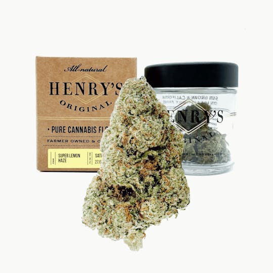 Henry's Original - 3.5g Craft Jar- Super Lemon Haze - 1