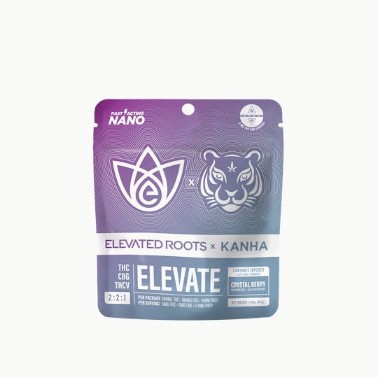 KANHA - KANHA x Elevated Roots | ELEVATE | 2:2:1 THC:CBG:THCV - 1