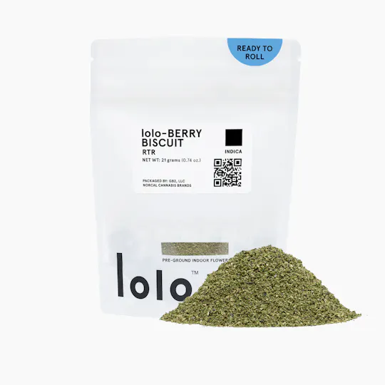 lolo - lolo | lolo-Berry Biscuit | Indoor Ready To Roll | 21g - 1