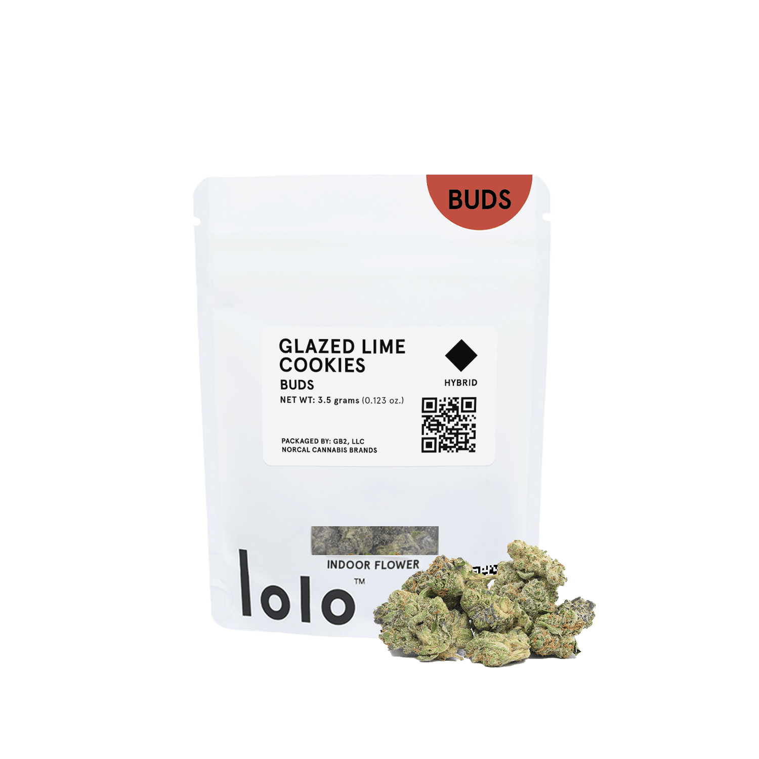 lolo - lolo | Glazed Lime Cookies | Indoor Buds | 3.5g - 1