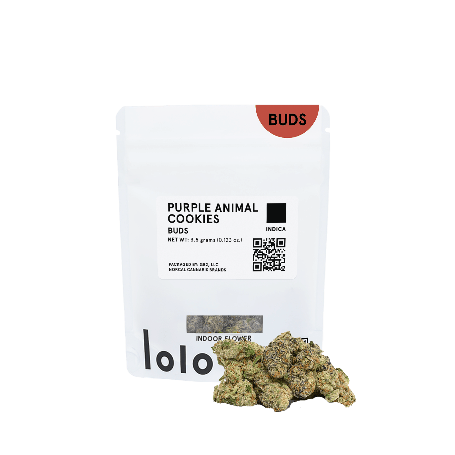 lolo - lolo | Purple Animal Cookies | Indoor Buds | 3.5g - 1