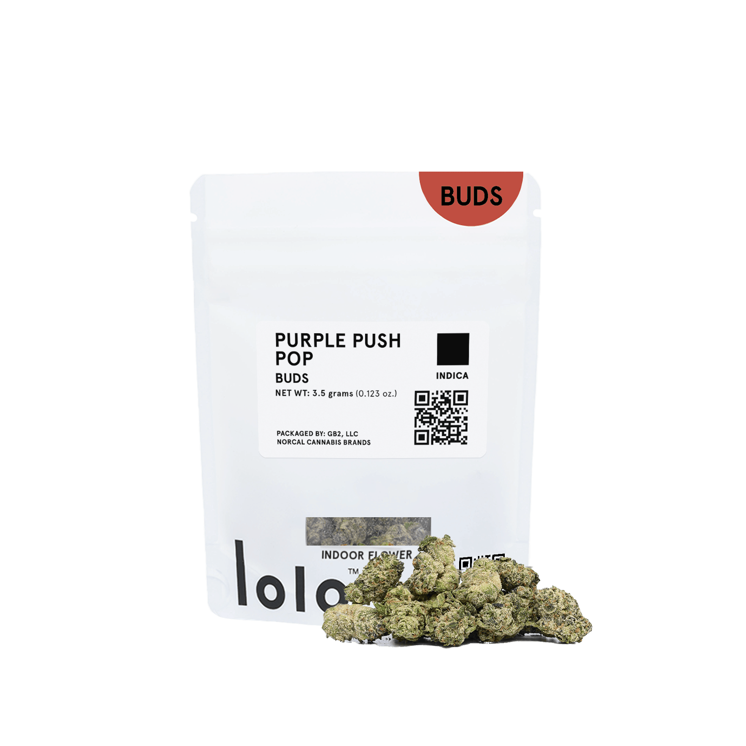 lolo - lolo | Purple Push Pop | Indoor Buds | 3.5g - 1