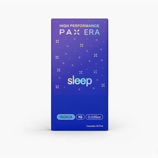 PAX - 1:1 (CBD/THC) - Sleep 1g - 1