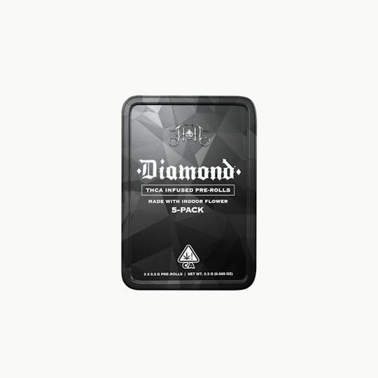 Heavy Hitters - Zoap - Diamond Infused Pre-Rolls | 2.5G 5-Pack - 1